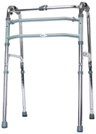 Entros KL915L Portable Light Weight Aluminium Height Adjustable Foldable Walker