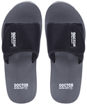 Doctor Extra Soft D25 Ortho Care Orthopedic and Diabetic Comfortable Doctor Flip-Flop Slippers for Men Grey 11
