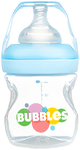 Bubbles PP Wide-Neck BPA Free Feeding Bottle Blue 0+ Months