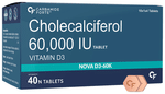 Carbamide Forte Cholecalciferol (Vitamin D) 60,000IU | For Immunity, Bones, Muscles & Joints | Tablet