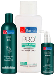 Dr Batra's Combo Pack of Hair Fall Control Serum 125ml, Hair Oil 200ml and Pro+ Intense Volume Shampoo 500ml
