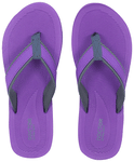 Doctor Extra Soft D 4 Women's Slippers with Bounce Back Technology Orthopaedic and Diabetic MCR Anti-skid Cushion Comfort Purple Gray 9
