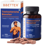 BBetter Testosterone Booster with L-Arginine & DHEA | For Muscle Mass | Tablet