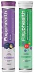 Combo Pack of Fixuphealth Biotin Effervescent Tablet Orange & Fixuphealth Multivitamins & Multiminerals Effervescent Tablet Orange (20 Each)