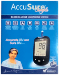 AccuSure Simple 4th Generation Blood Glucose Monitoring System Glucometer | Blood Glucose Monitors