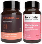 HK Vitals Multivitamin Women 90 Tablet and HK Vitals Biotin 60 Tablet