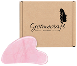 Get Me Craft Rose Quartz Gua Sha Facial Masage Tool