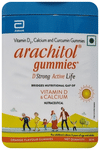 Arachitol Gummies - Vitamin D3+Calcium+Curcumin Gummies Orange Flavour