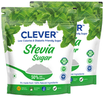 Clever Low Calories & Diabetic Friendly Stevia Sugar (500gm Each)