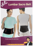Flamingo Lumbar Sacro Belt | For Pain Relief | Supports Waist & Back Belt XXL