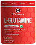 B2 Nutrition L-Glutamine Micronized Powder (250gm Each) Unflavored