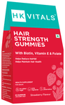 HK Vitals Hair Strength Gummies | Flavour Strawberry