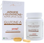 Glutone-A Japanese L-Glutathione + Alpha Lipoic Acid Tablet (15 Each)
