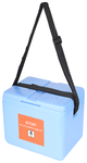 Fairbizps Vaccine Carrier Box 0.9L Capacity with 2 Ice Pack Inside Box Blue
