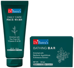 Dr Batra's Combo Pack of Face Wash Daily Care 200gm and Bathing Bar 125gm
