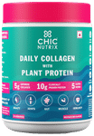 Chicnutrix Daily Collagen with Plant Protein Mochaccino