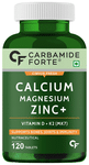 Carbamide Forte Calcium, Magnesium & Zinc + | For Bones, Joints & Immunity | Tablet