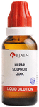 Bjain Hepar Sulphur Dilution 200C