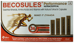 Becosules Performance Capsule with Minerals, Amino Acids & Vitamins