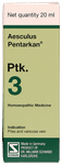 Dr Willmar Schwabe Germany Aesculus Pentarkan Ptk. 3 Drop