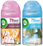 Air Wick  Automatic Air Freshener Refill (250ml Each) Summer Delights & Turquoise Oasis