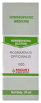 Bakson's Homoeopathy Rosmarinus Officinalis Dilution 1000 CH