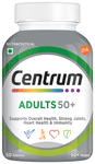 Centrum Adult 50+ | Veg Tablets for Joints, Heart & Immunity | World's No.1 Multivitamin & Multimineral