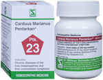 Dr Willmar Schwabe India Carduus Marianus Pentarkan Ptk 23 Tablet