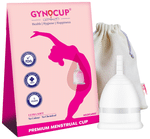 Gynocup White Reusable Menstrual Cup Large