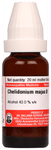Dr Willmar Schwabe Germany Chelidonium Majus Mother Tincture Q