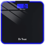 Dr Trust USA Electronic Supernova Digital Personal Weighing Scale Black