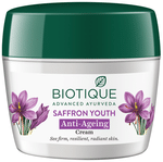 Biotique Saffron Youth Anti-Ageing Cream Reduces Fine Lines