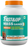 Fast&Up Mass Gainer Advance High Protein Lean Gain Formula Chocolate