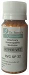 Dr. Romas Homeopathy RVC SP 32 Hyper Vet Globules