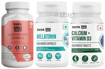 Combo Pack of Multivitamin Supreme Capsule (60),Calcium+Vitamin D3 Tablet (60) & Melatonin 10mg Advance Capsule (30)