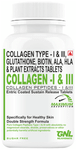Goa Nutritions Collagen I & III Enteric Coated Sustained Release Tablet Sugar Free