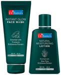 Dr Batra's Combo Pack of Instant Glow Face Wash 200gm and Natural Moisturizing Lotion 100ml