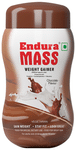 Endura Mass Weight Gainer to Stay Fit | For Adults & Children Above 10 Years | Flavour Chocolate