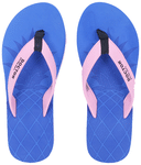 Doctor Extra Soft D 5 Women's Slippers with Bounce Back Technology Orthopaedic and Diabetic MCR Anti-skid Cushion Comfort Blue 10
