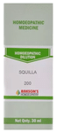 Bakson's Homoeopathy Squilla Dilution 200
