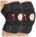 Be Safe Forever Knee Cap Support Band Open Patella Medium Black