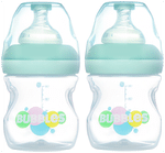 Bubbles PP Wide Neck BPA Free Feeding Bottle (150ml Each) Green 0+ Months