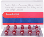 Geomax D3 Strong Softgel for Bone, Joint and Muscle Care