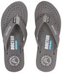 Doctor Extra Soft D 16 Orthopaedic and Diabetic Feel Good Super Comfort Slippers for Women Grey 4