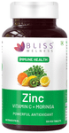 Bliss Welness Immune Health Zinc Vitamin C + Moringa Veg Tablet