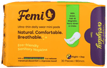 Femi9 Organic Anion Cotton Sanitary Napkins Small