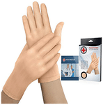 Dr. Arthritis Doctor Developed Skin Color Arthritis Gloves with Doctor Written Handbook Large