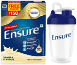 Ensure Powder Complete Balanced Drink for Adults | For Strength, Immunity & Energy | With Essential Vitamins | Nutrition Formula Vanilla with Free Shaker