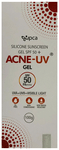Acne-UV Sunscreen with Broad Spectrum UVA/UVB Protection | Oil Free & Water Resistant | Gel SPF 50 PA+++