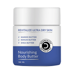 Dermisrty Combo Pack of Sensitive & Dry Skin Gentle Blueberry Body Wash  (200ml) and Kokum Mango Shea Body Butter (100ml)